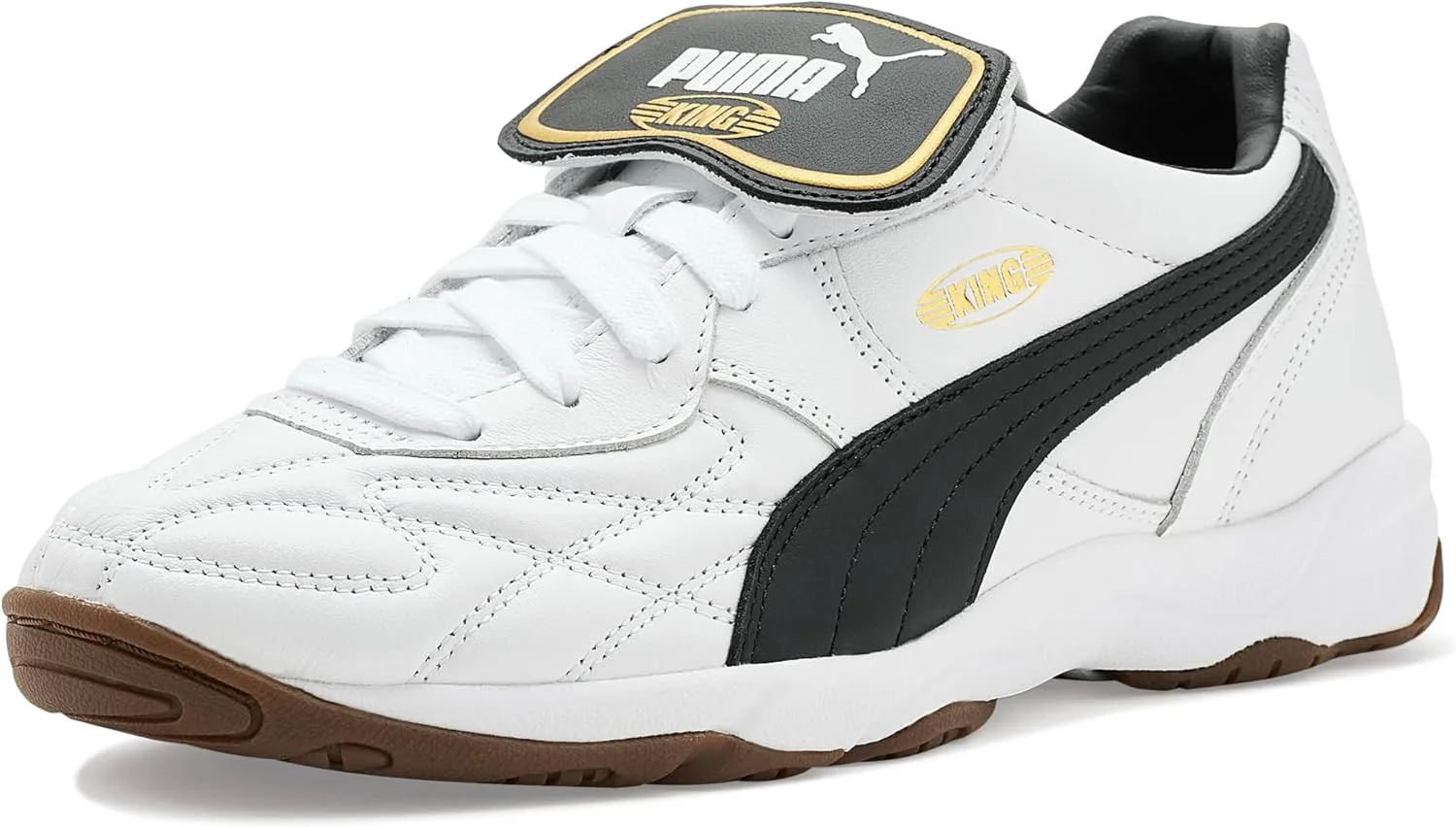 Мужские кроссовки Puma King для зала, белый/черный