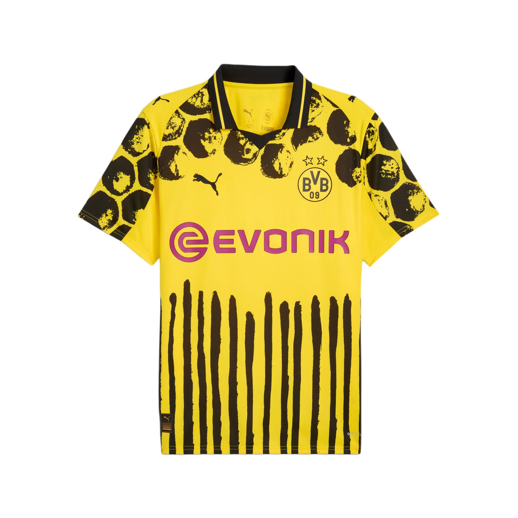

Футболка Kidsuper X Borussia Dortmund для мужчин PUMA, желтый/черный