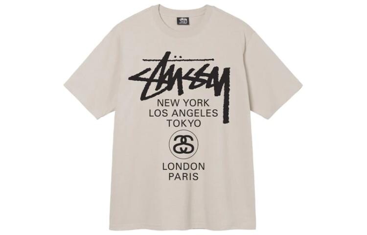 

Футболка Stussy унисекс, Хаки