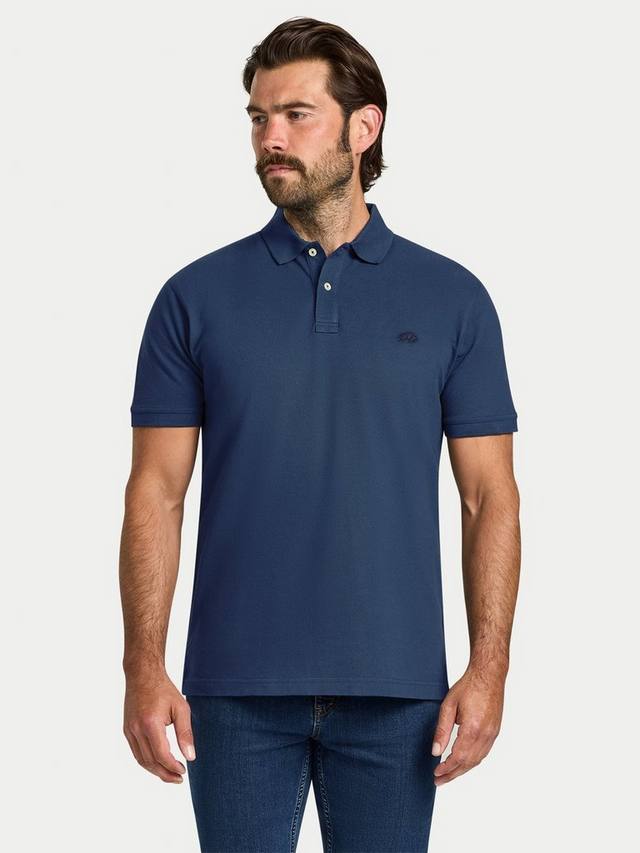 

Классическая поло Raging Bull, Denim