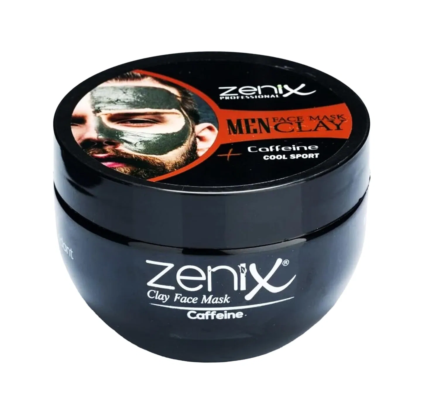 Маска для лица Zenix — Мужская с глиной и кофеином от, 350 г — фото 3