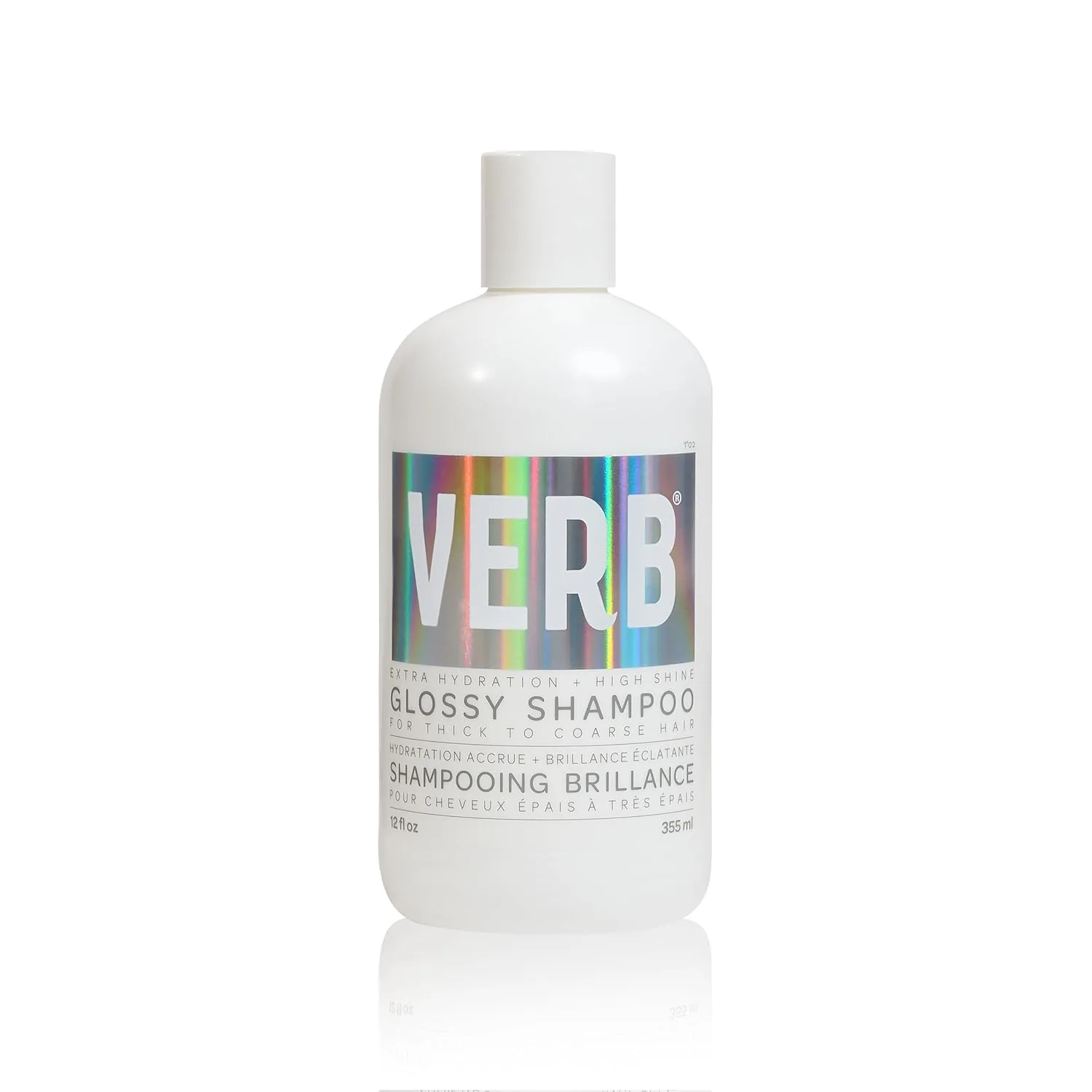 Шампунь VERB Glossy - очищает и придает блеск густым и жестким волосам - веганский продукт, не содержит парабенов и вредных сульфатов. 355 мл (.)