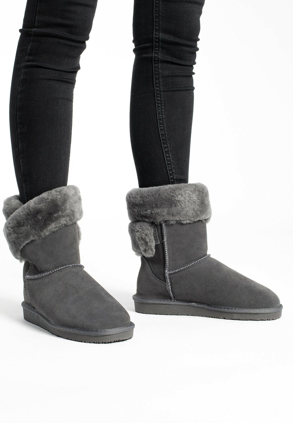 Зимние ботинки BEVERLY DARK Gooce, цвет grey