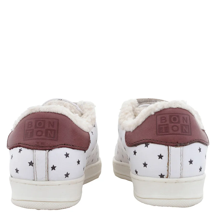 Кроссовки Bonton Kids с подкладкой из меха и звездным принтом, размер бренда 30 (13 детский) — фото 4