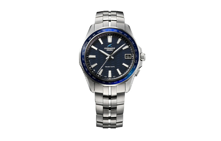 

CASIO Часы Men OCEANUS Blue Watch OCW-S400-2AJF, Blue Dial
