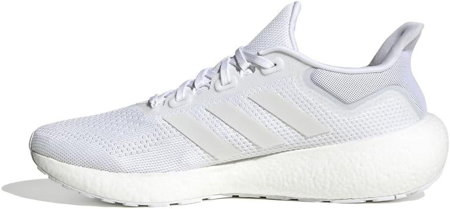 Кроссовки Adidas для взрослых унисекс Pureboost 22, белый/черный — фото 4