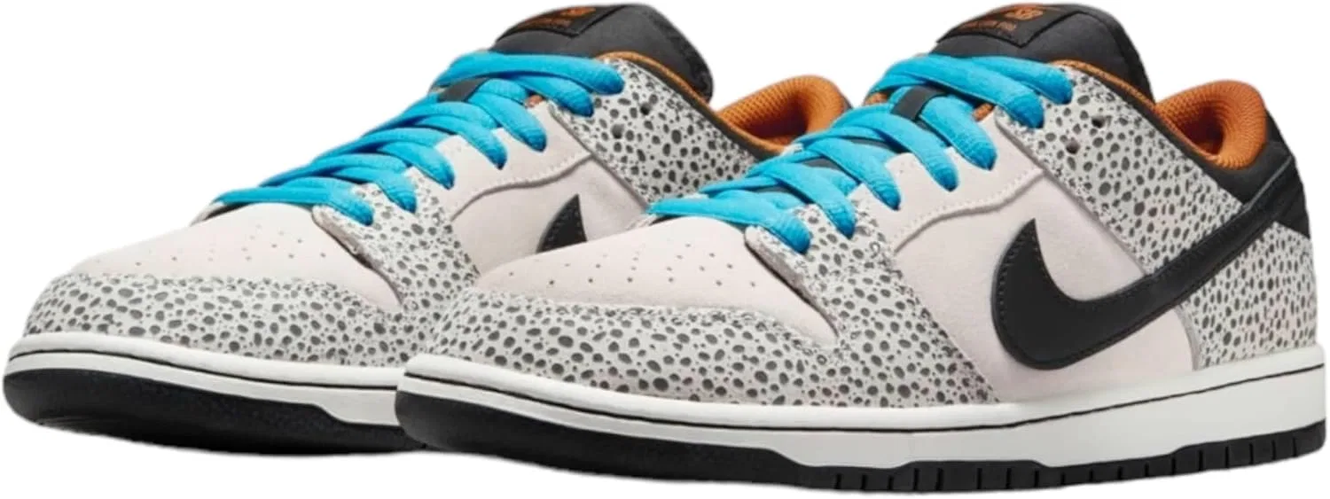 Кроссовки мужские Nike Dunk Low Retro, цвет Phantom Black Black Monarch — фото 3