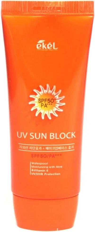 Солнцезащитный крем с витамином E SPF50 PA+++ EKEL 70 мл — фото 2