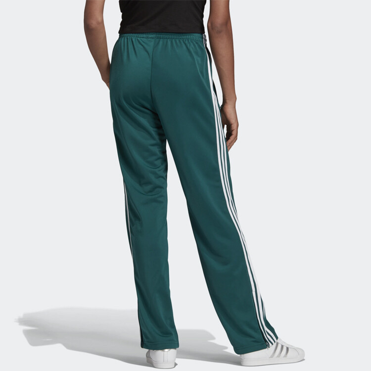 Классические трикотажные спортивные штаны Beckenbauer женские зеленые Adidas Originals — фото 4