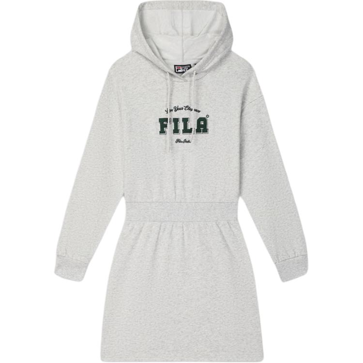 

Женское платье с длинными рукавами Moonlit Heather Gray FILA, серый