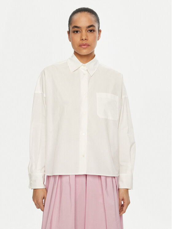 

Рубашка оверсайз Aureo 2515111071 Weekend Max Mara, белый