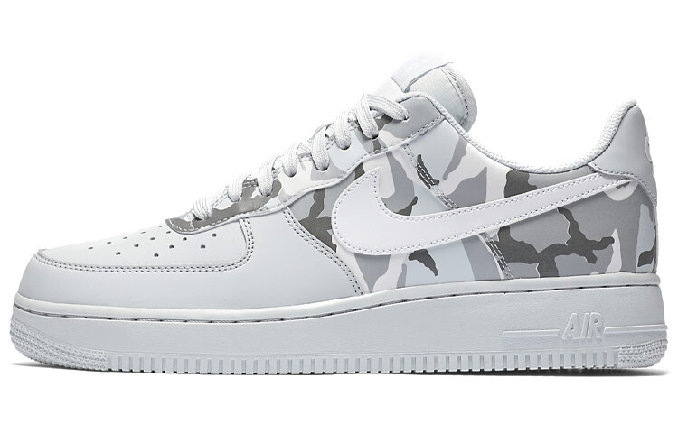 

Кроссовки Nike Air Force 1 Low Winter Camo, Серый, Кроссовки Nike Air Force 1 Low Winter Camo