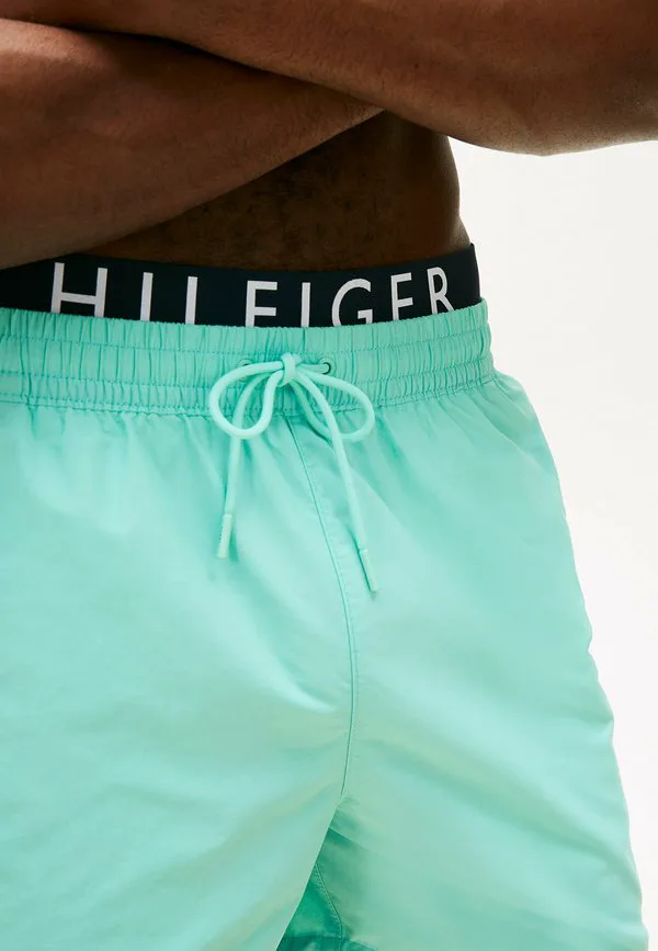 Плавки dwbs с логотипом, размер средний, на шнуровке. Tommy Hilfiger, Arctic Aqua — фото 4