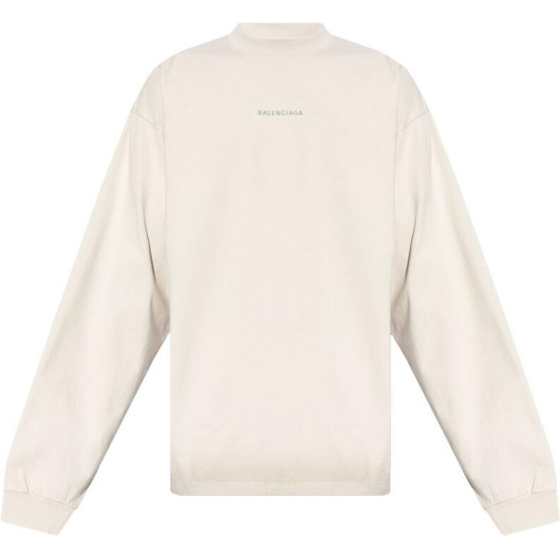 

Толстовка мужская светло-бежевая Balenciaga, светло-бежевый