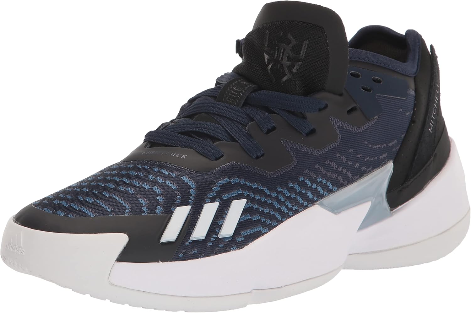 

Баскетбольные кроссовки Adidas Unisex-Adult Don Issue 4, белый/черный/синий