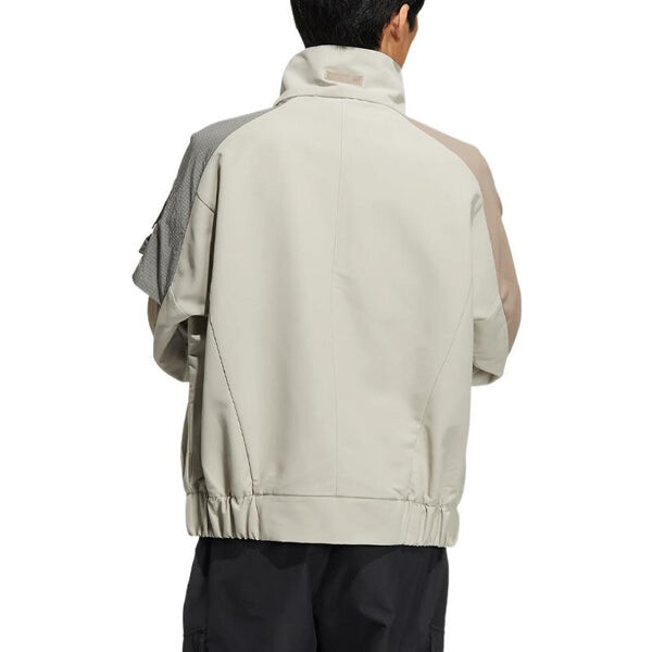Куртка adidas originals Im Jacket Colorblock Multiple Pockets Athleisure Casual Sports Stand Collar Multicolor, мультиколор — фото 3