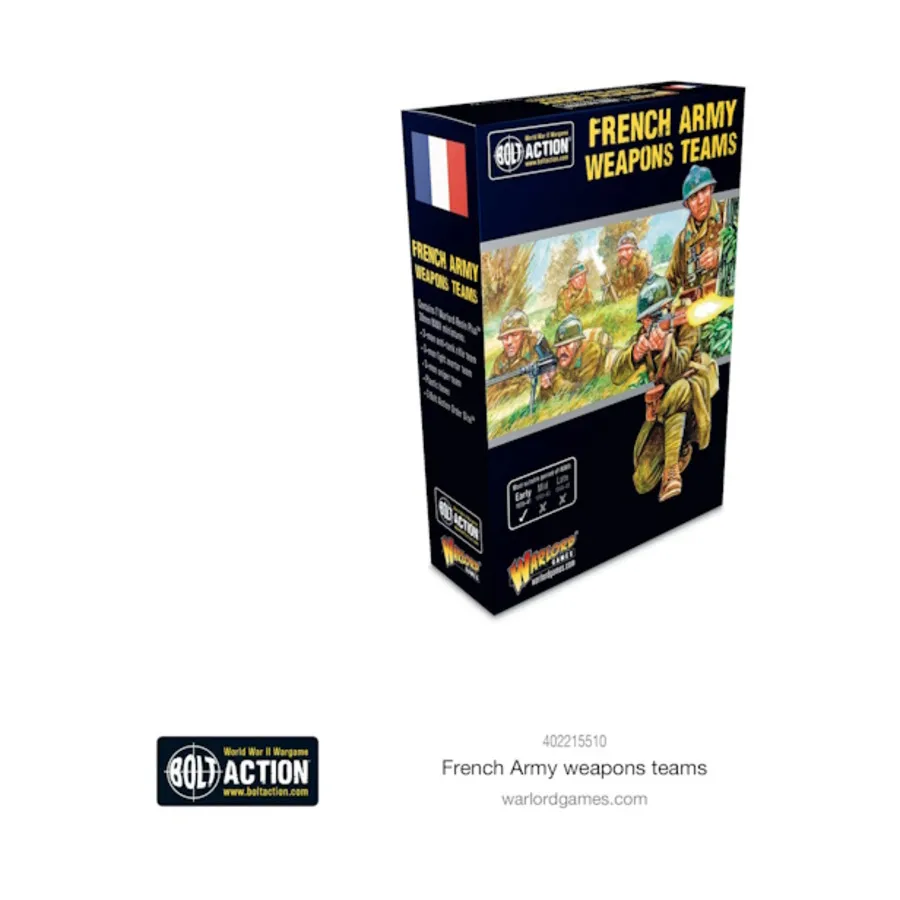 

Оружейные группы французской армии, Bolt Action - French - French Army (28mm)