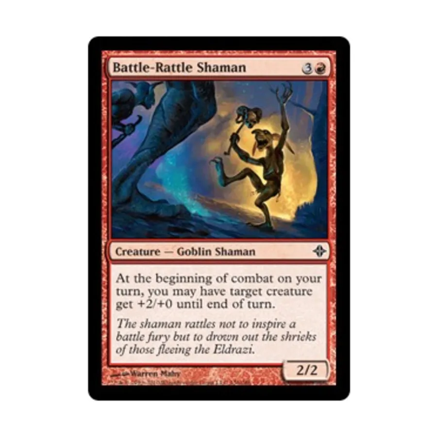 

CCG Шаман Боевой Погремушки (С) (Фольга), MTG - Rise of the Eldrazi
