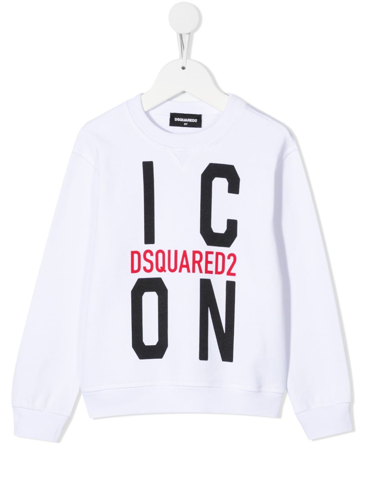 

DSQUARED2 KIDS толстовка с принтом Icon, белый
