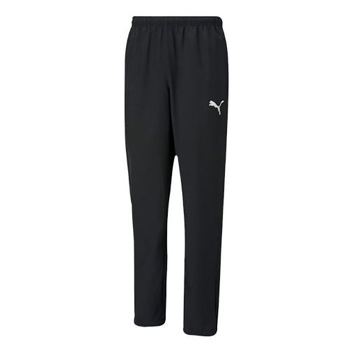 

Брюки teamrise tracksuit pants 'black' Puma, черный