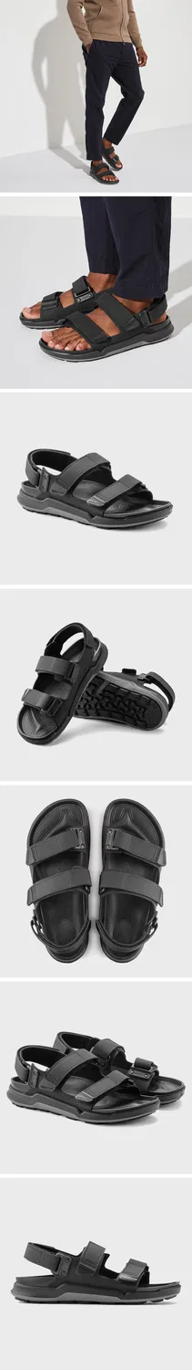 Мужские чёрные спортивные сандалии Tatacoa Birko-Flor Futura от Birkenstock — фото 3