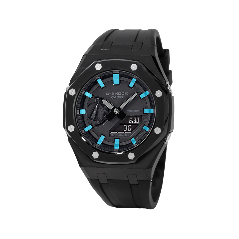 

CASIO Retrofit Series электронные часы на ремешке из смолы унисекс черный циферблат
