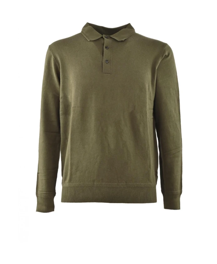 

Минималистичная вязаная рубашка поло Liu Jo, зеленый