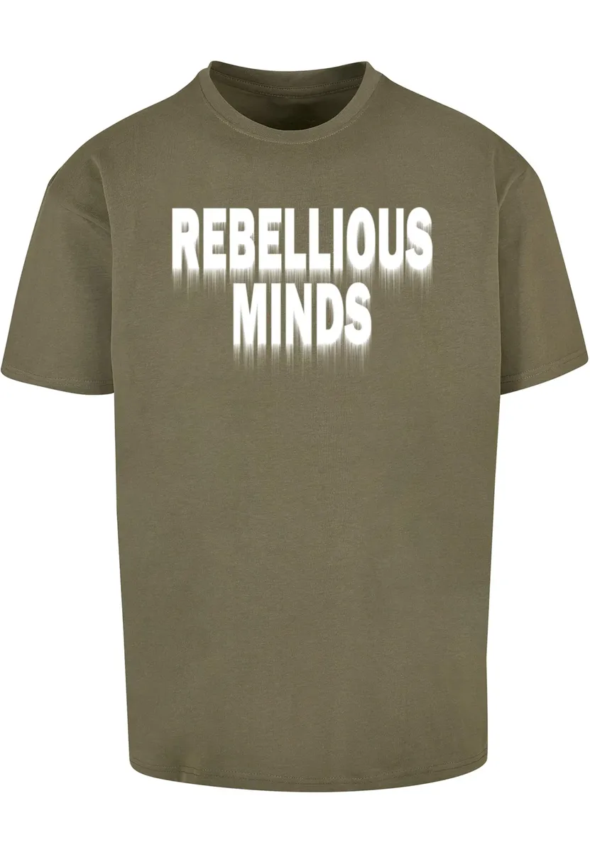 

Футболка Merchcode "Мужская футболка Rebellious Minds Heavy Oversize", оливковый