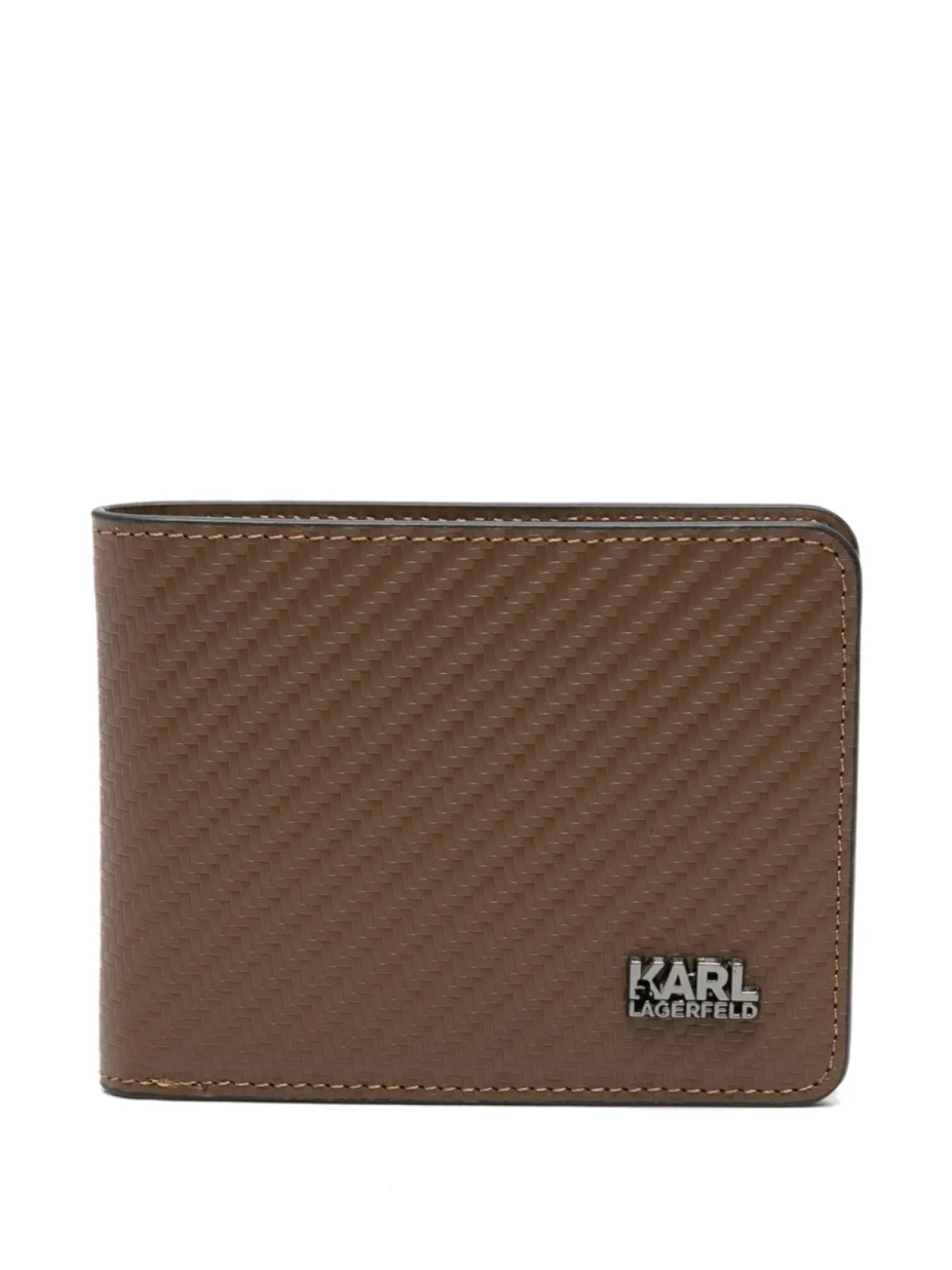 

Кошелек с логотипом Karl Lagerfeld, коричневый