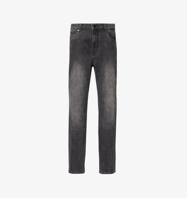 

Джинсы Brand-Patch slim-leg slim-fit из эластичного денима Arne, серый