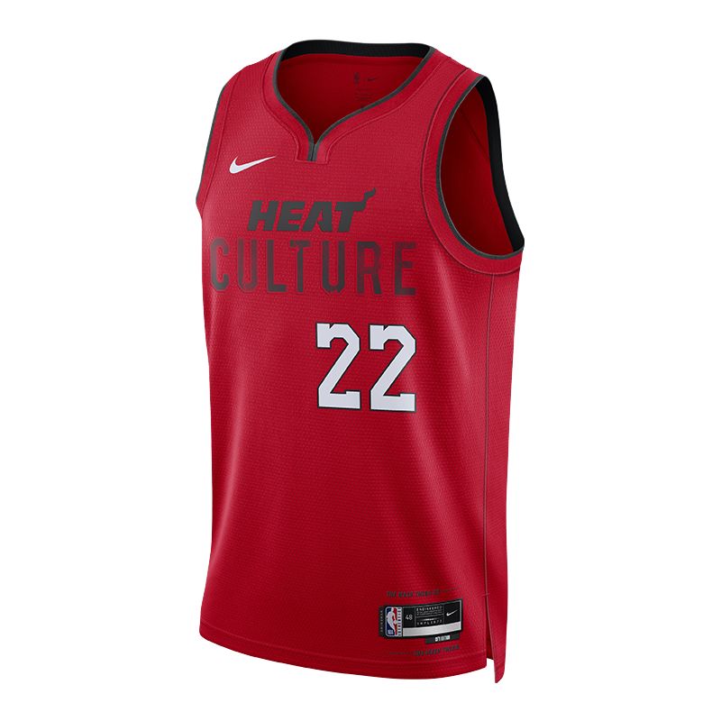 

Джерси Miami Heat городская версия 2024/25 для мужчин Dri FIT Nba Swingman Nike, красный