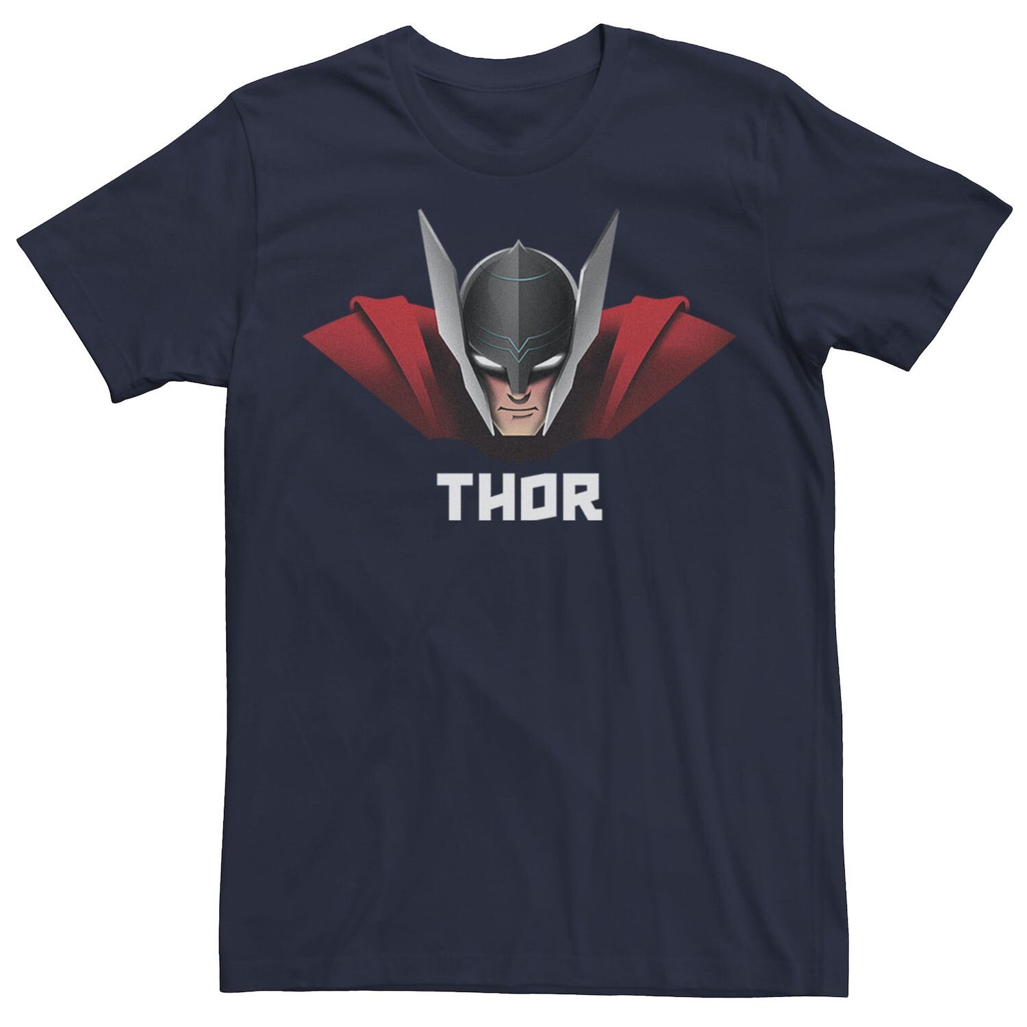 

Мужская футболка с абстрактным полутоновым портретом Marvel Thor Licensed Character