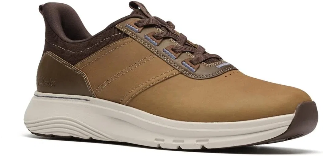 Кроссовки Clarks Herren Motion Trek LXSHOES, Dark Tan Lea — фото 4