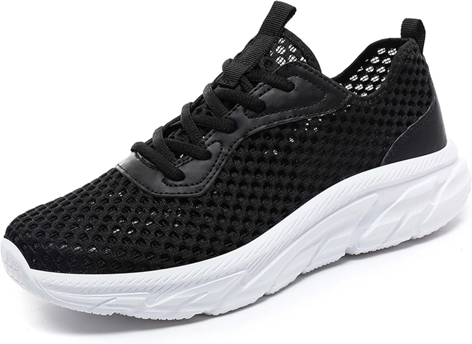 

Мужские спортивные кроссовки из сетки для бега, легкие, дышащие, повседневные, для ходьбы, работы и пробежек, с нескользящей мягкой подошвой, для тенниса и фитнес-тренировок Generic