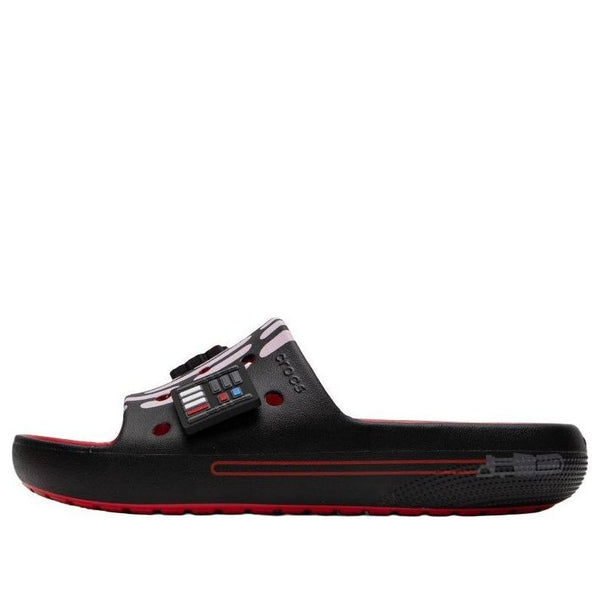 

Тапочки x star wars classic slides v2 'darth vader' Crocs, красный
