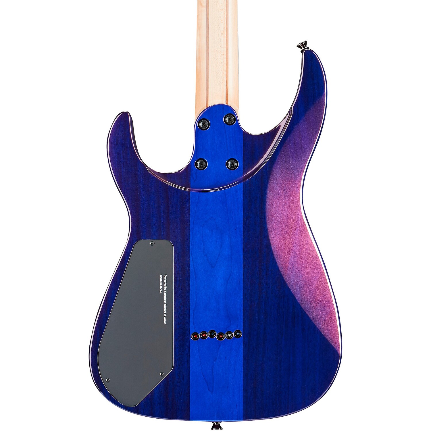 

Caparison Guitars Dellinger II FX Prominence EF Электрогитара Transparent Spectrum Blue