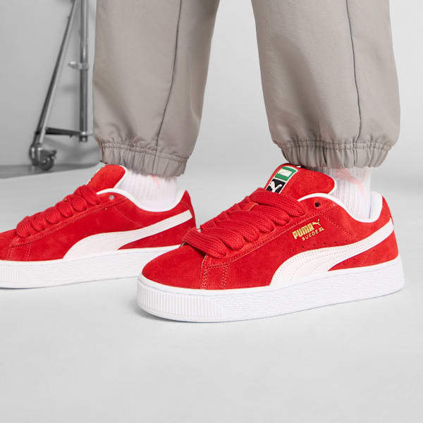 Женские кроссовки Suede Xl Puma, красный — фото 2