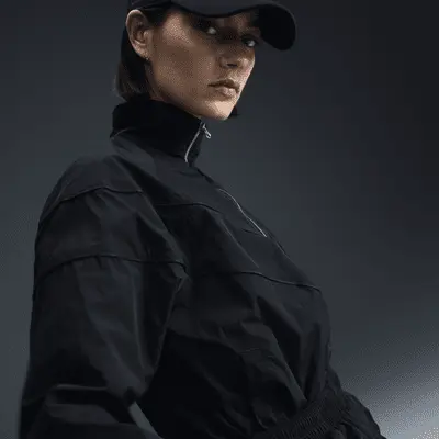 Куртка Nike Windrunner, черный/белый — фото 3