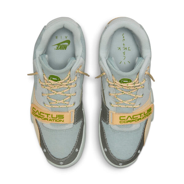 Кроссовки x travis scott air trainer 1 sp Nike, серый — фото 4