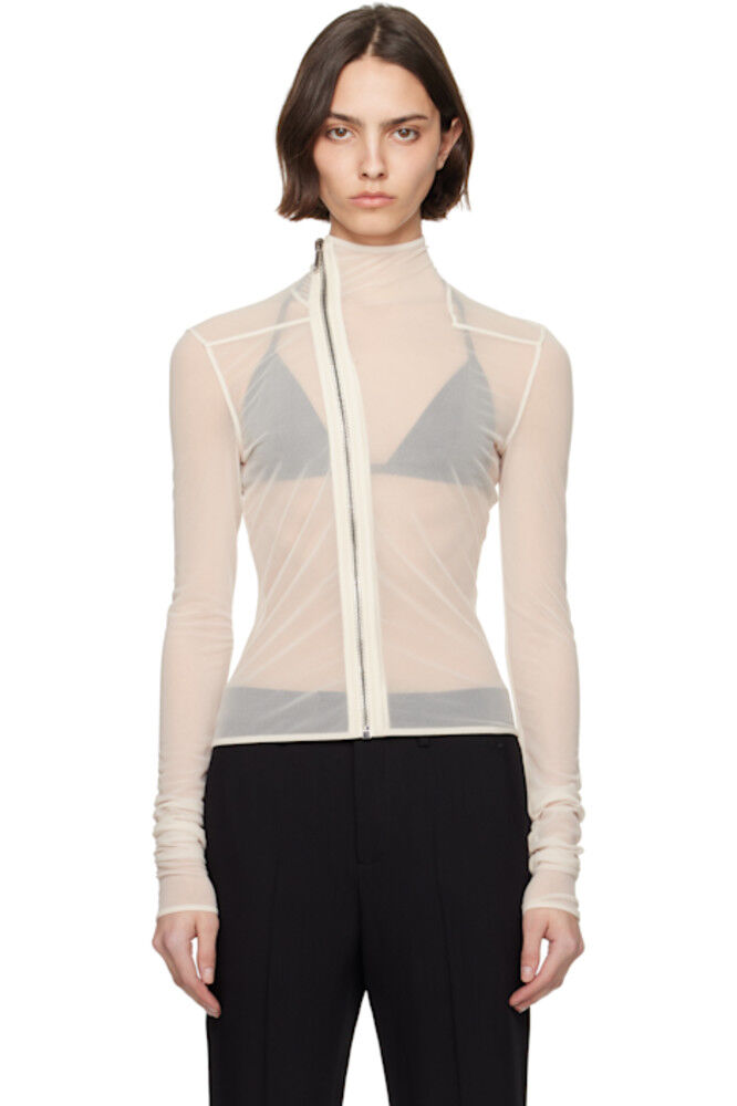

Белая куртка Hollywood Gary Rick Owens Lilies