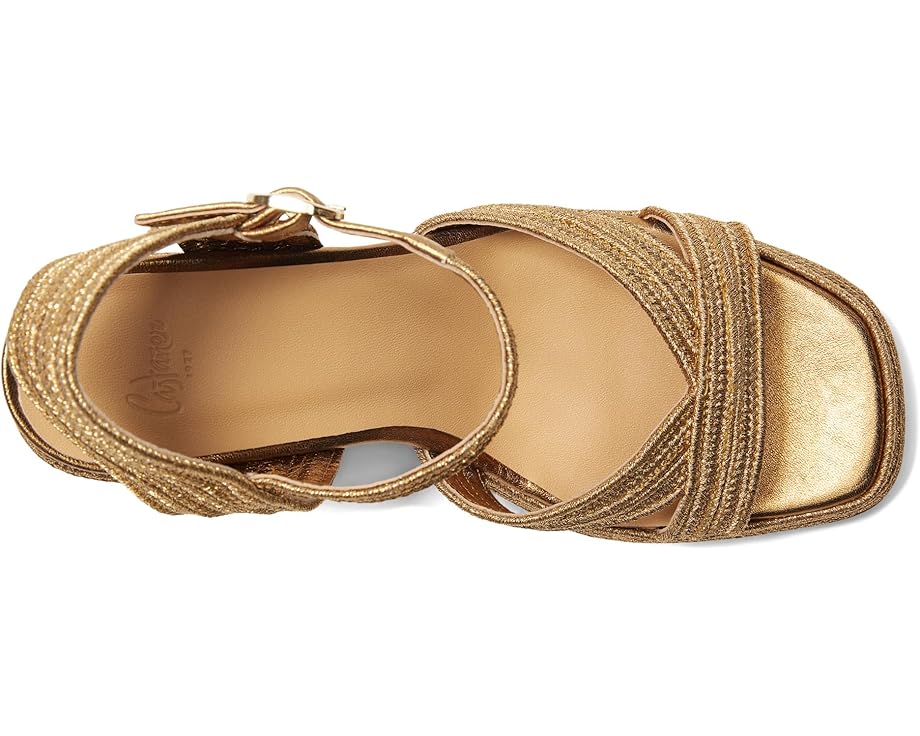 Туфли CASTANER Valle Metallic Sandal, цвет Oro Viejo — фото 2