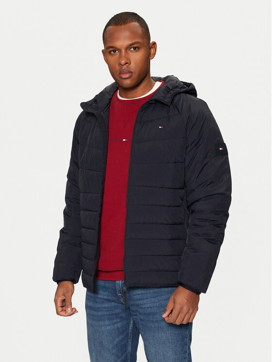

Зимняя куртка стандартного кроя MW0MW37641 Tommy Hilfiger, синий
