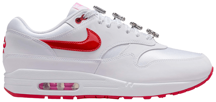 

Кроссовки Nike Air Max 1 Premium 'Valentine’s Day Pack - White', белый