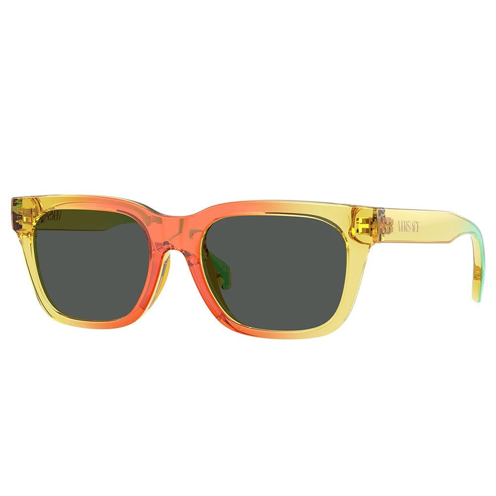 

Детские солнцезащитные очки Versace KIDS VK 4006U 553087, квадратная оправа, 47 мм Versace Kids, Gradient Orange Yellow Green