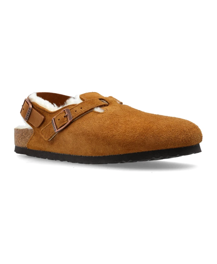 Туфли Токио внутри из овчины Birkenstock, коричневый — фото 4