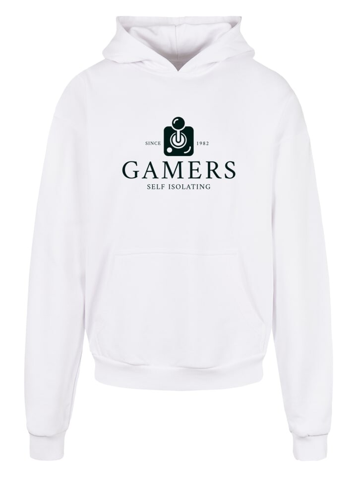 

Пуловер F4NT4STIC Gamers Self Isolating Since 1982 SEVENSQUARED, белый