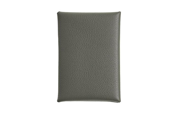 

HERMES Кошелёк CalviCalvi Duo Evercolor Calfskin для женщин 0L Grismeyer Cumulonimbus Gray