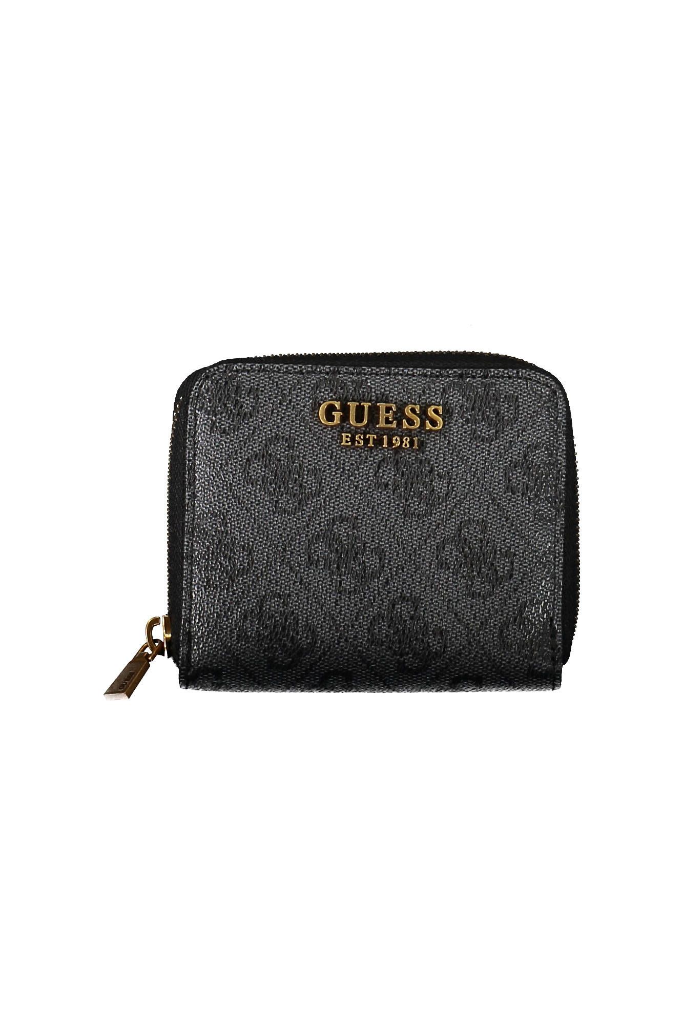 

Черный женский кошелек из полиуретана Guess Shoes