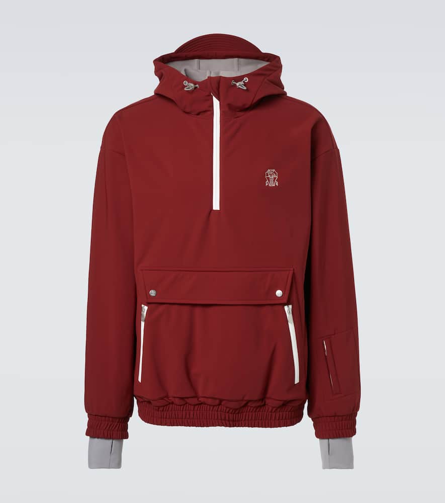 

Полузастёгивающаяся лыжная куртка Brunello Cucinelli, C411