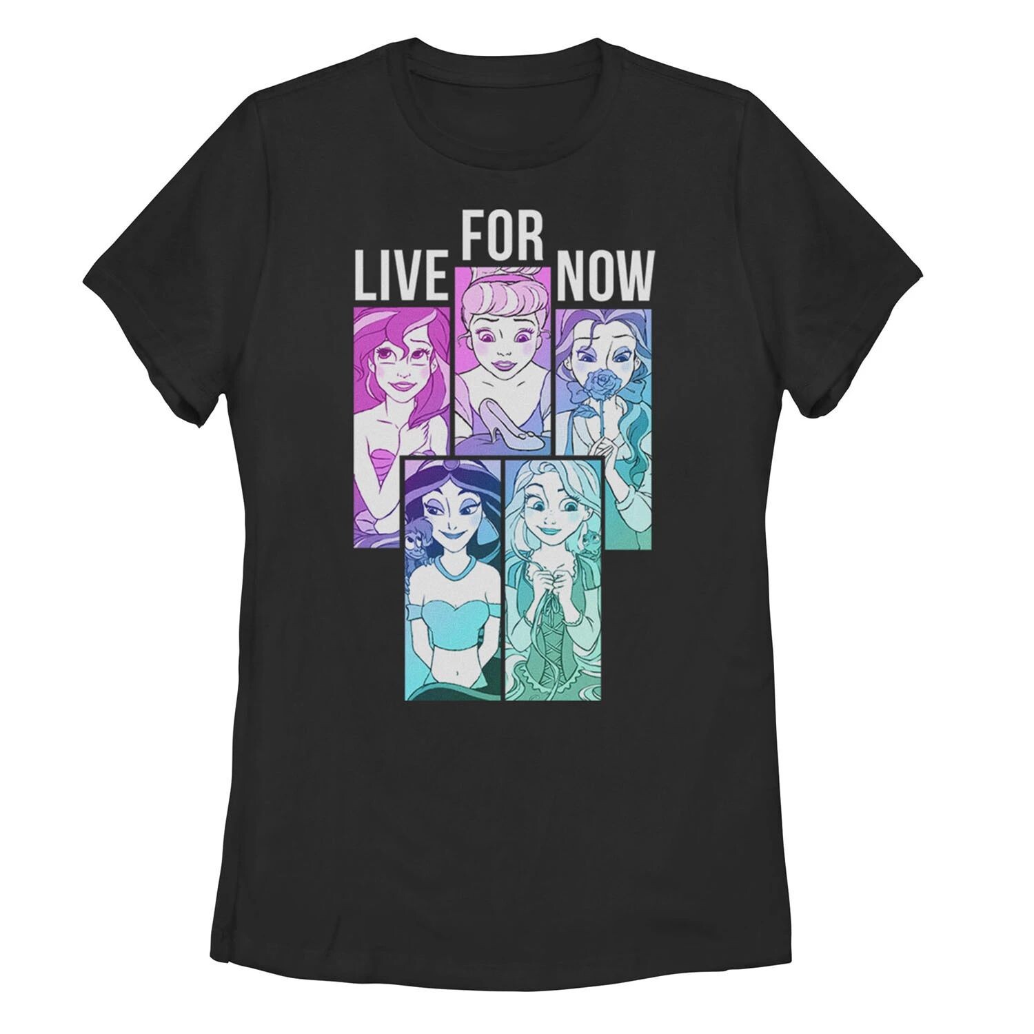 

Футболка с рисунком Disney Princess Live For Now для юниоров Disney